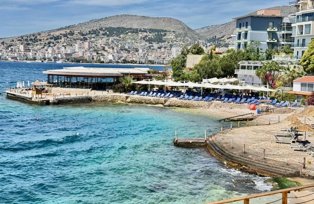 Viola Sea View Penthouse Leilighet Sarandë Eksteriør bilde