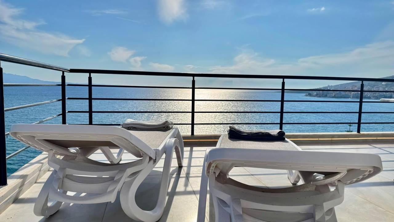 Viola Sea View Penthouse Leilighet Sarandë Eksteriør bilde