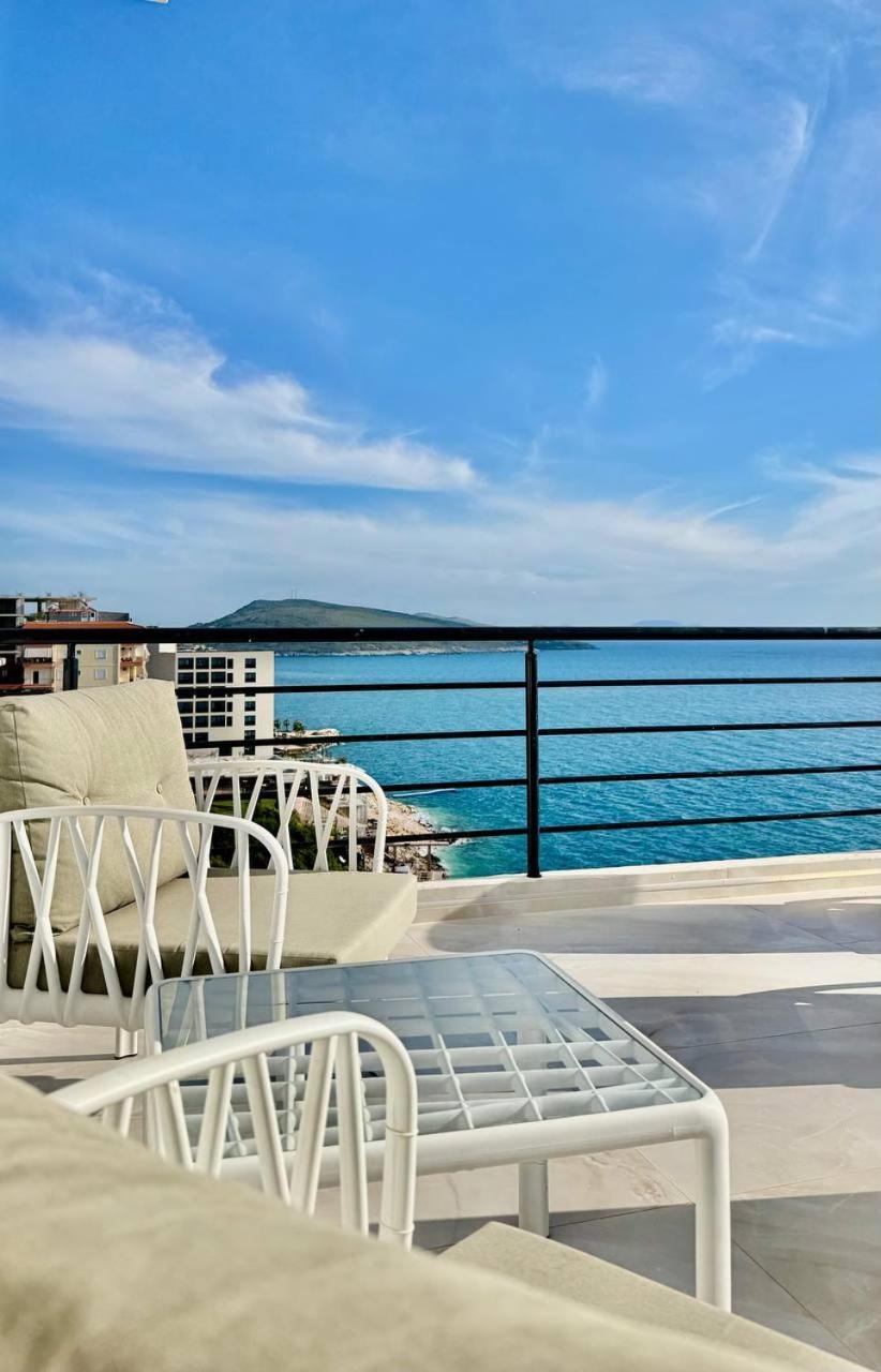 Viola Sea View Penthouse Leilighet Sarandë Eksteriør bilde
