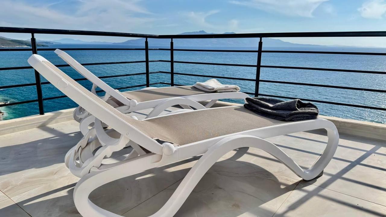 Viola Sea View Penthouse Leilighet Sarandë Eksteriør bilde