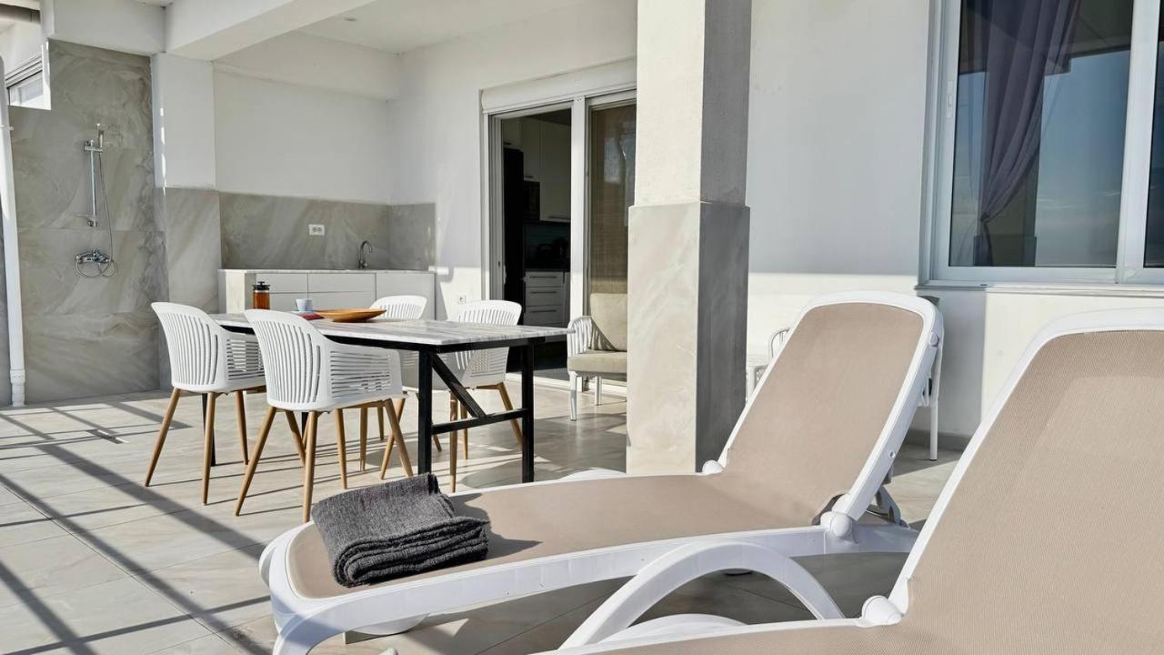 Viola Sea View Penthouse Leilighet Sarandë Eksteriør bilde